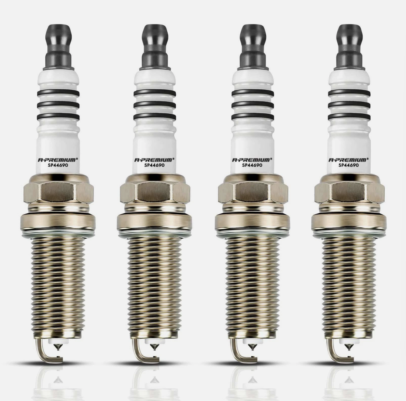 A-Premium 4x Iridium & Platinum Spark Plugs for Toyota Camry RAV4 Nissan Jeep