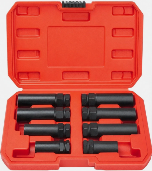 6 Spline & 7 Spline Lug Nut Socket Set, Drive Wheel Lock Key,Locking Nut Removal