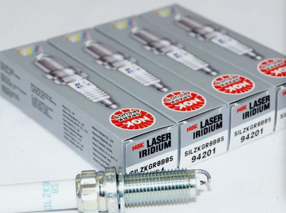 Set of 4 Genuine NGK 94201 SILZKGR8B8S Laser Iridium Spark Plugs