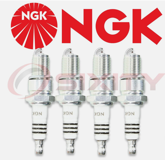 NGK 6637 BPR6EIX Iridium IX Spark Plugs 4 PC