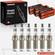 A-Premium 6x Iridium & Platinum Spark Plugs for Honda Accord 2008-2017 Ram 1500