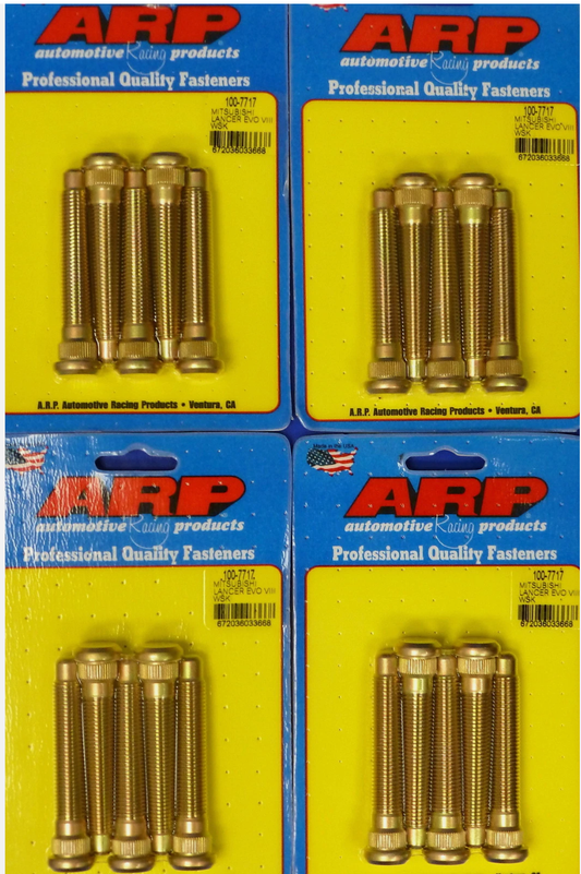 ARP 100-7717 Extended Wheel Stud Kit Lancer Evo 8 9 Eclipse set 20 pcs M12x1.5